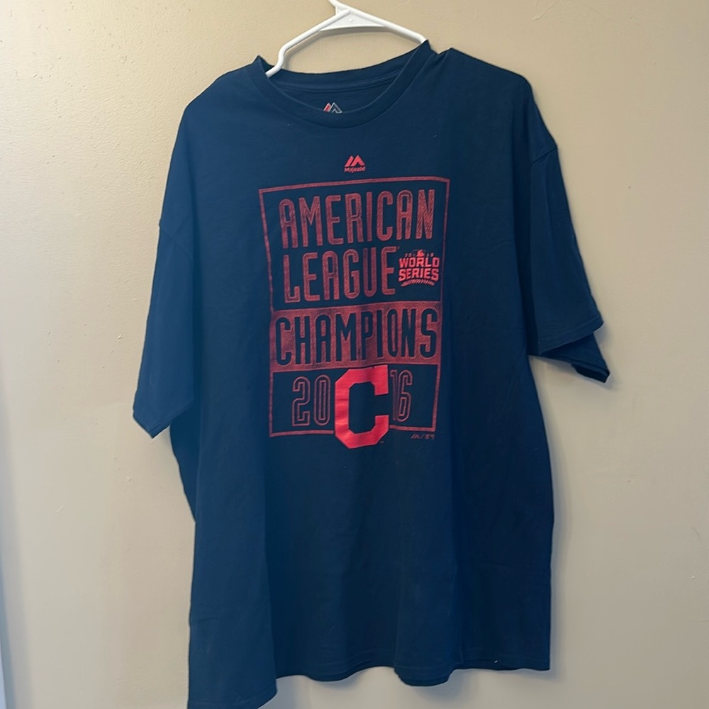Cleveland Indians 2016 American League Champions. Size 2XL t shirt